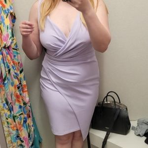 Guess Lilac Midi Bodycon Dress Size 12